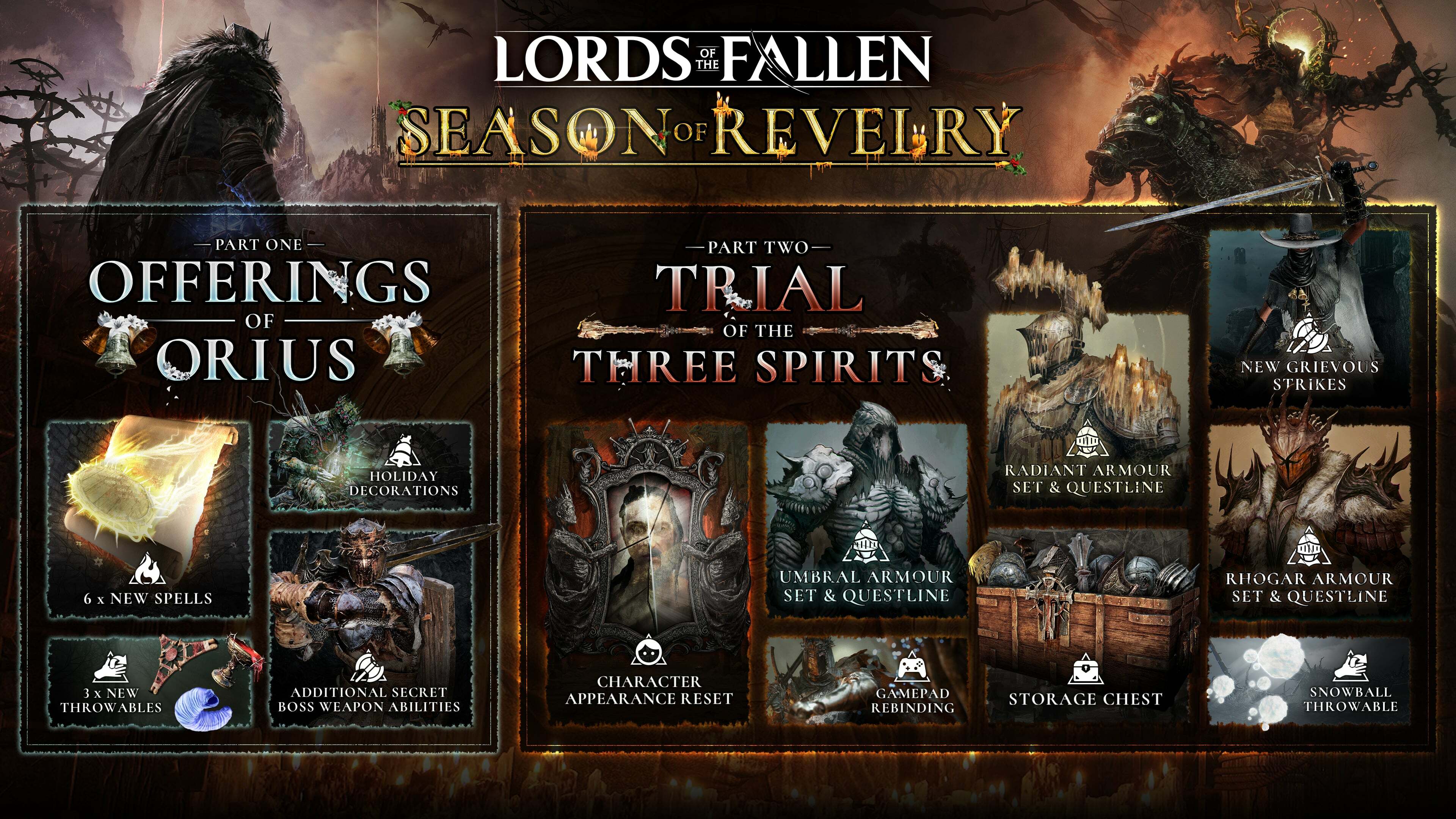 LORDS OF THE FALLEN on X: Update v.1.1.292 is now live on all