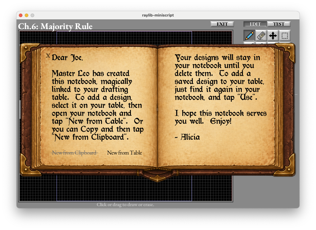 New "Notebook" feature complete - Inversion Institute by JoeStrout