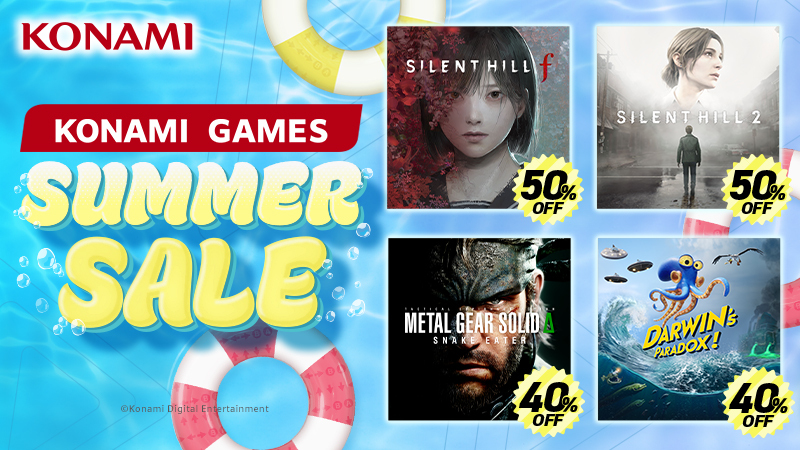 KONAMI Summer Sale 2026 is now on!