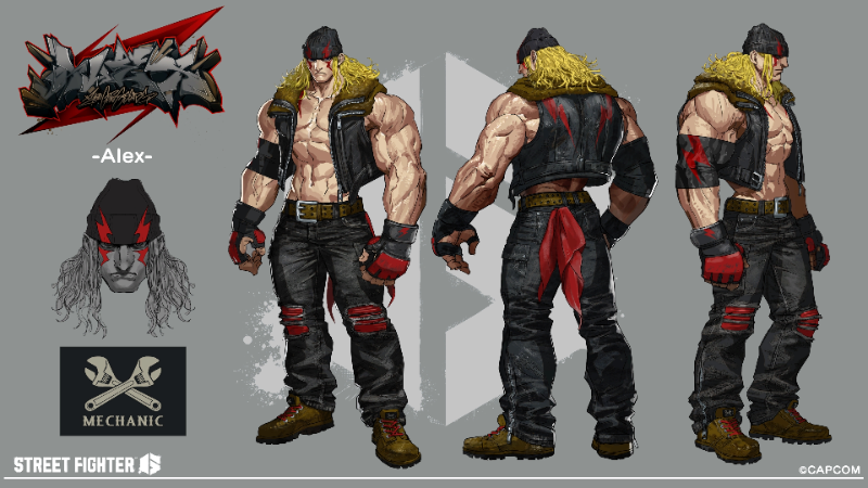 Street Fighter 6－アレックスが3月17日に『ストリートファイター6』の
