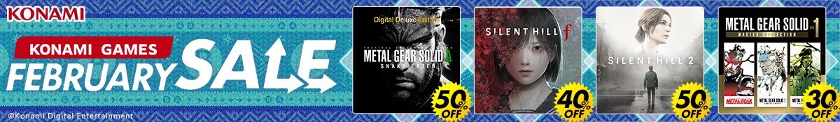 KONAMI February Sale 2026 開催中!