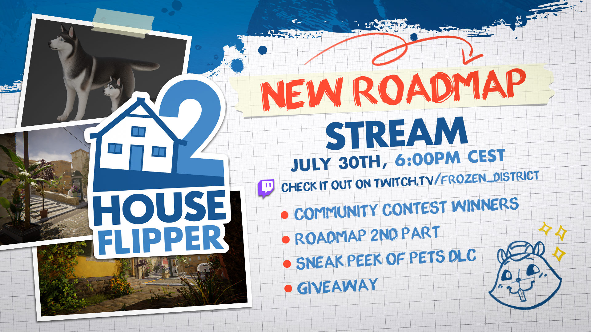 Стрим сообщества House Flipper