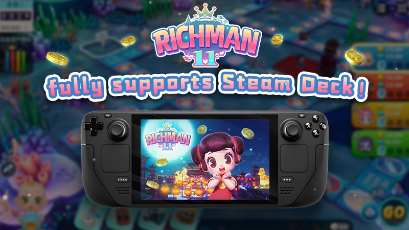 Richman 11 Officially Supports SteamDeck!