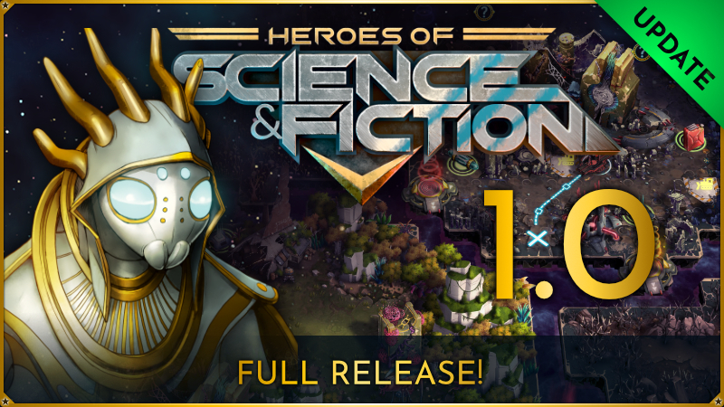 Heroes of Science and Fiction 1.0 OUT NOW!