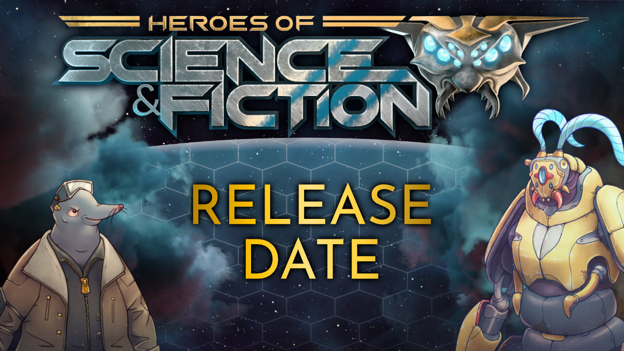 Heroes of Science and Fiction - Release Date!