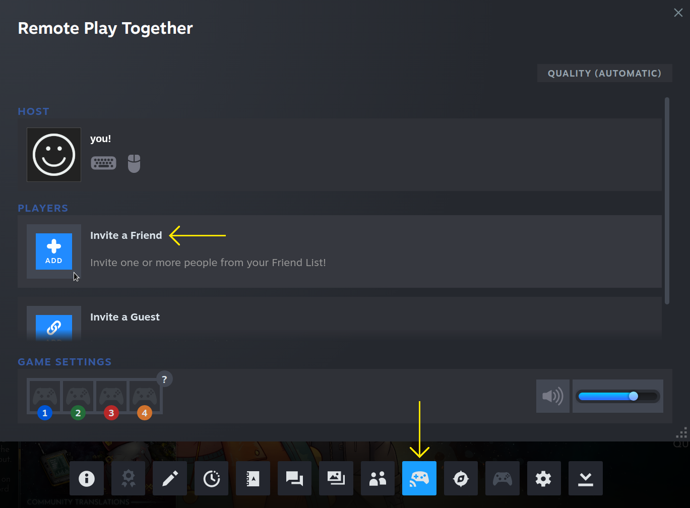 How-to: HoSaF Multiplayer via Remote Play Together