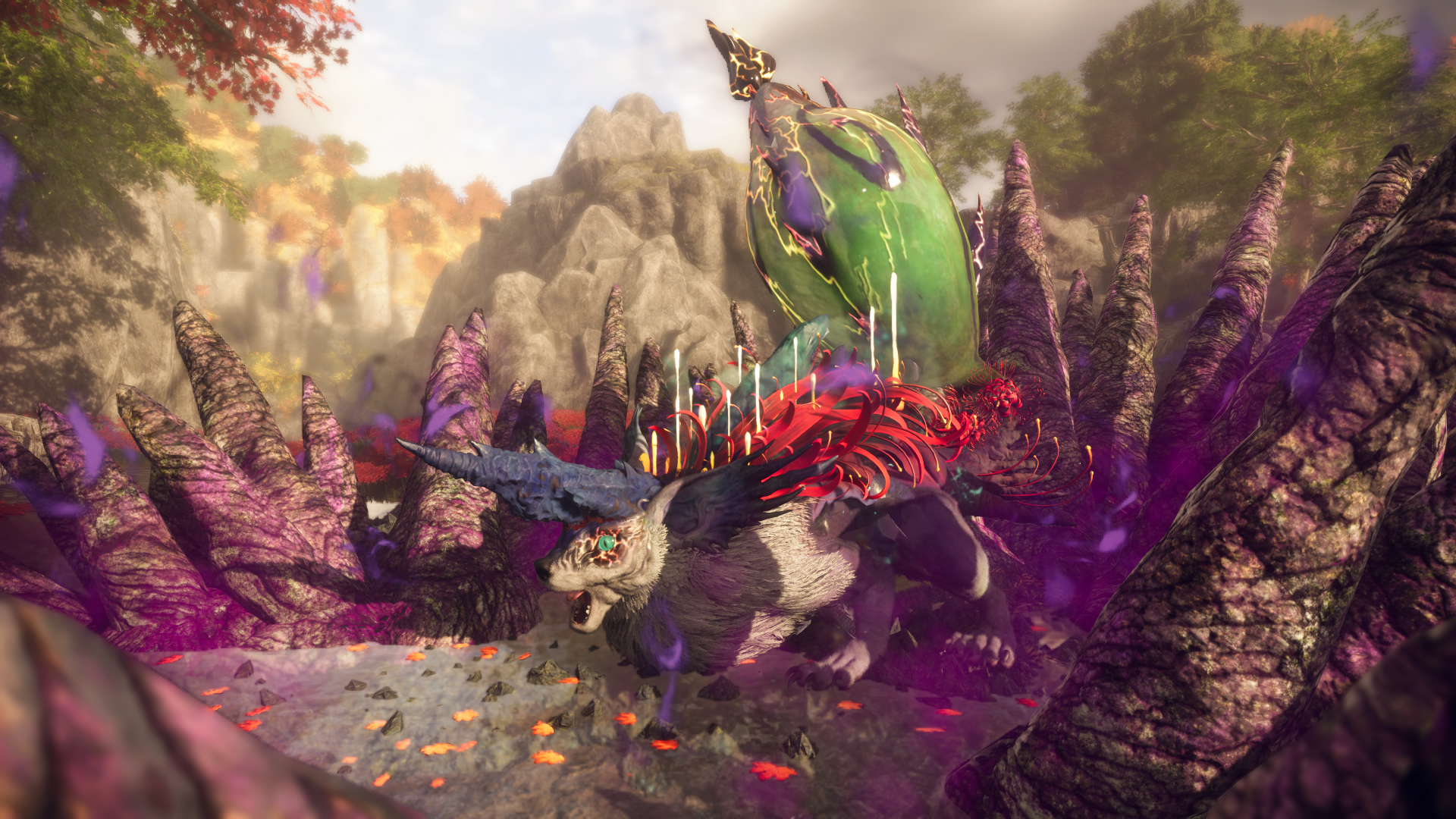 Experience WILD HEARTS' Mighty Kemono and Beautiful Terrains In