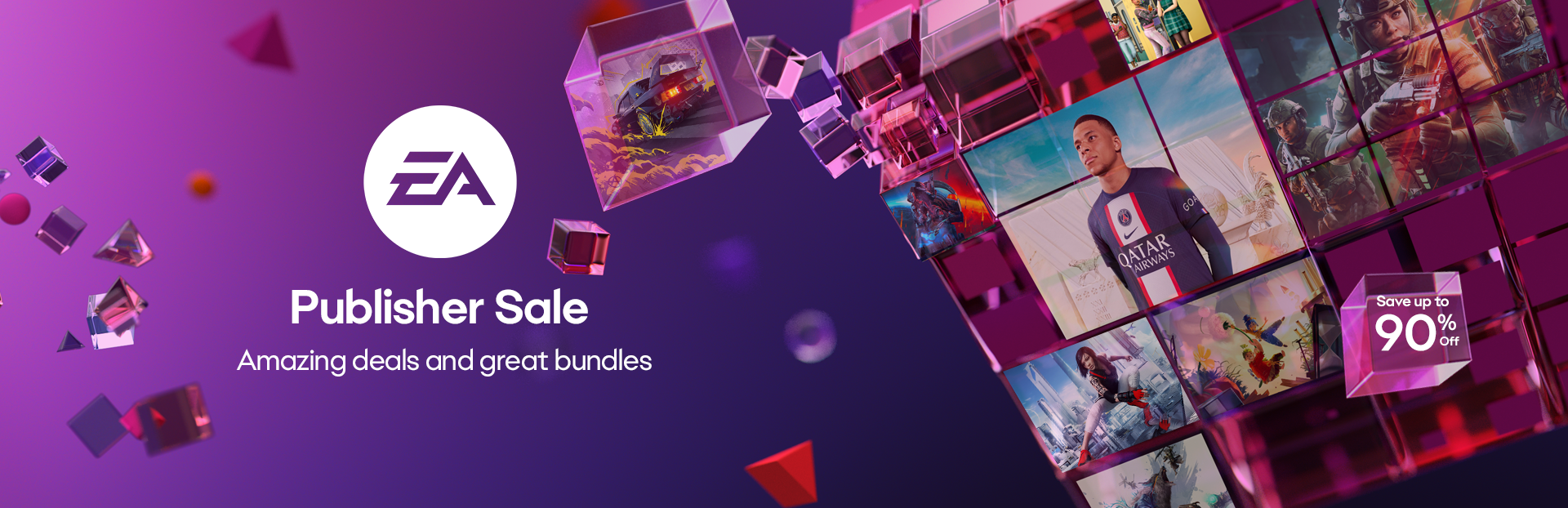 Save up to 90%* with the EA Publisher Sale - WILD HEARTS™
