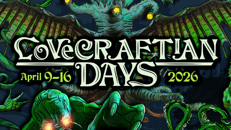 Lovecraftian Days are here 🐙