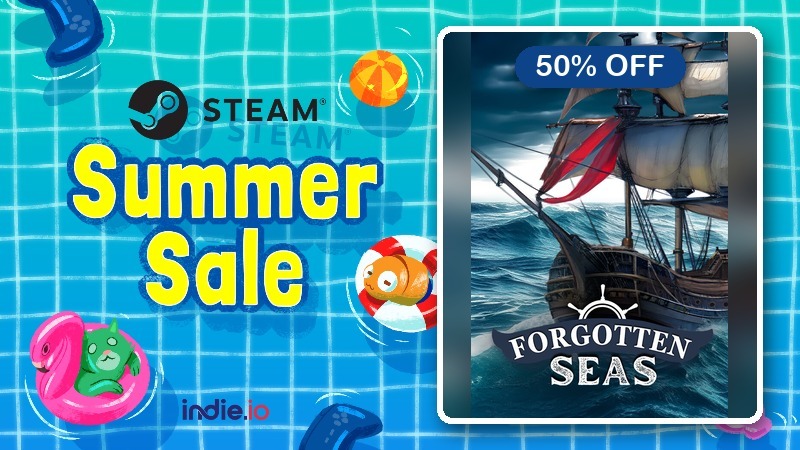 Forgotten Seas: Pirate Survival on the High Seas, 50% Off