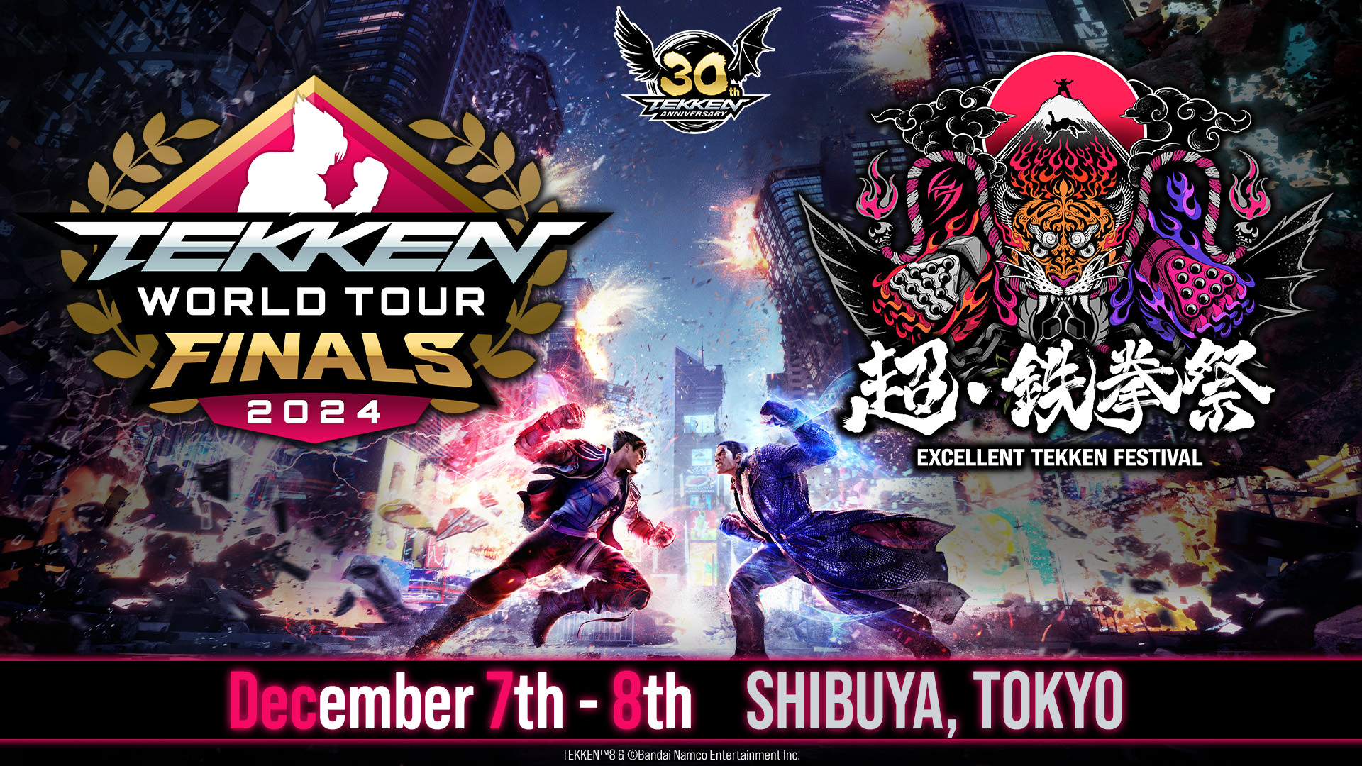TEKKEN World Tour 2024 Global Finals X Excellent TEKKEN Festival