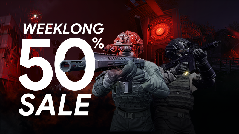 We have %50 sales!