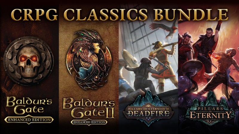 Complete the CRPG Classics Bundle—Baldur's Gate &amp; Pillars of Eternity collection