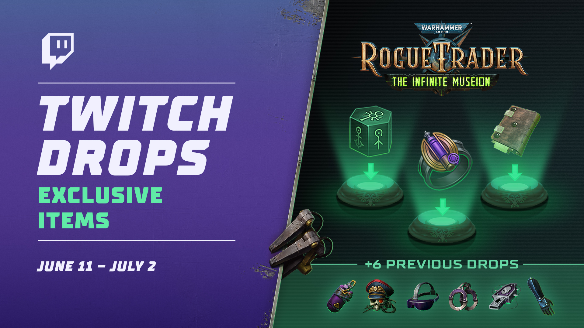 The Infinite Museion Twitch Drops!