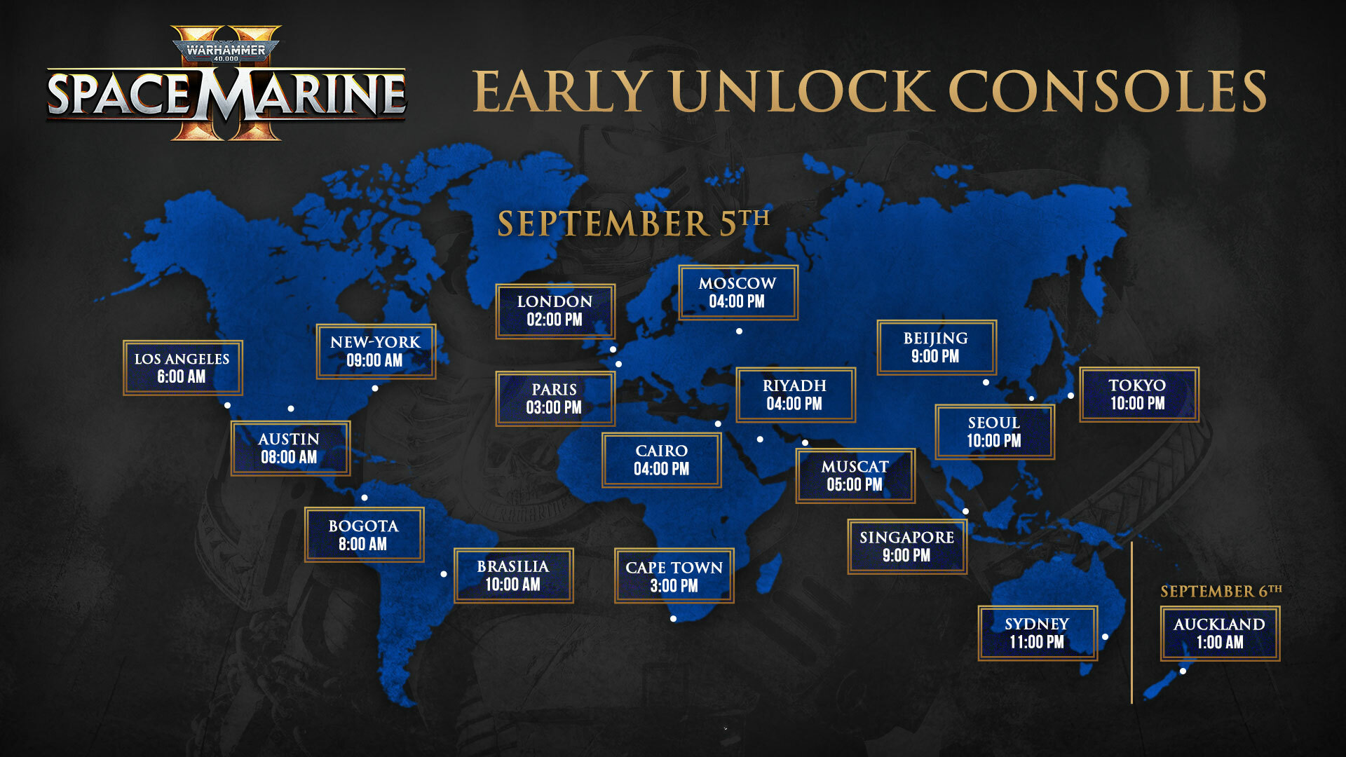 time until space marine 2 early access