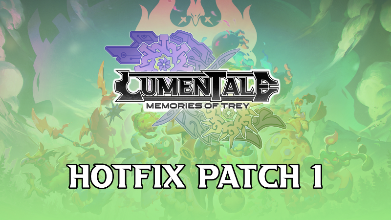 LumenTale: Memories of Trey - Hotfix 1