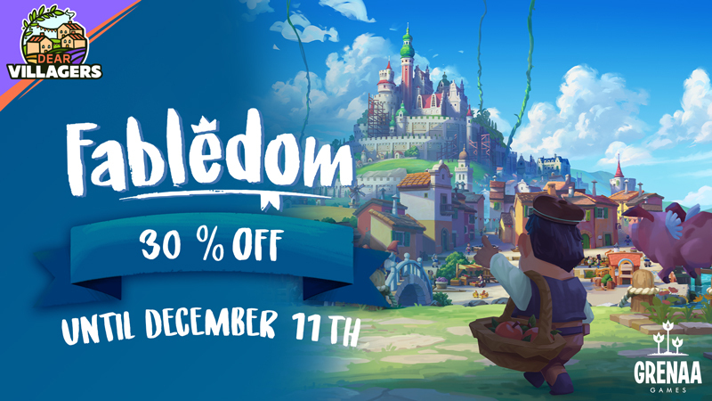 Fabledom está disponível em acesso antecipado no Steam