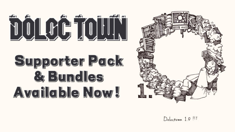 Doloc Town Support Pack Now Available!