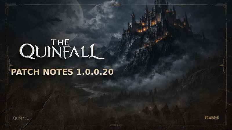 The Quinfall - Patch v1.0.0.20