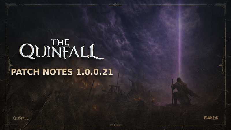 The Quinfall - Patch v1.0.0.21