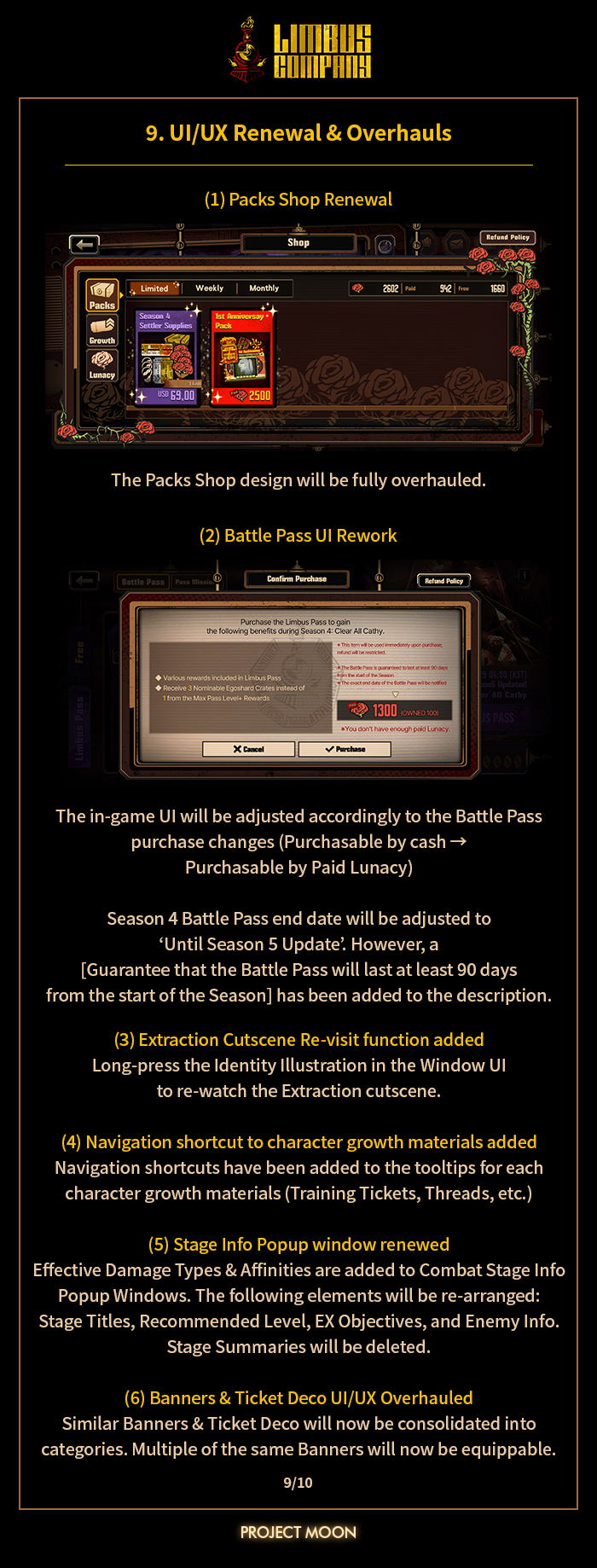 GPN - Guide On Season 4: Clear All Cathy - Limbus Company - Game Patch ...