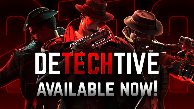 Our new game DeTechtive 2112 has been released on Steam!