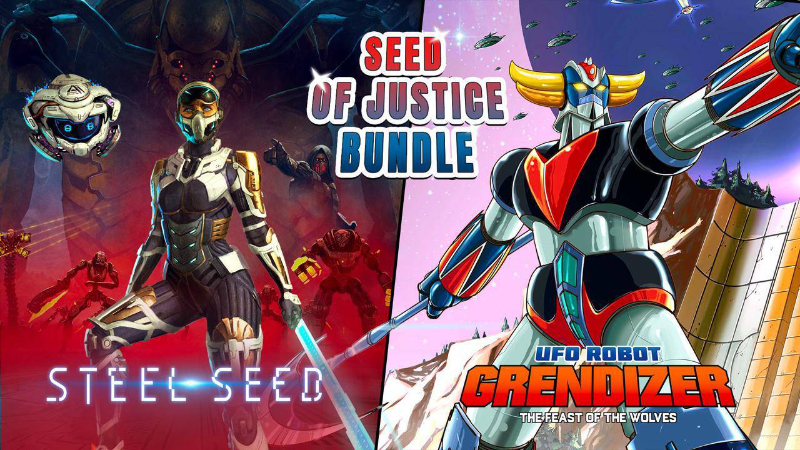 Justice Will Prevail 🤖 Exclusive Steel Seed x UFO ROBOT GRENDIZER Bundle