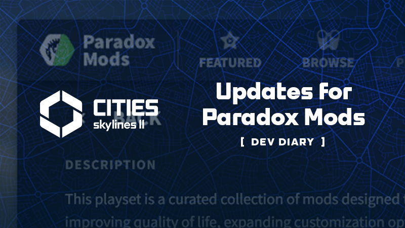 Updates for Paradox Mods