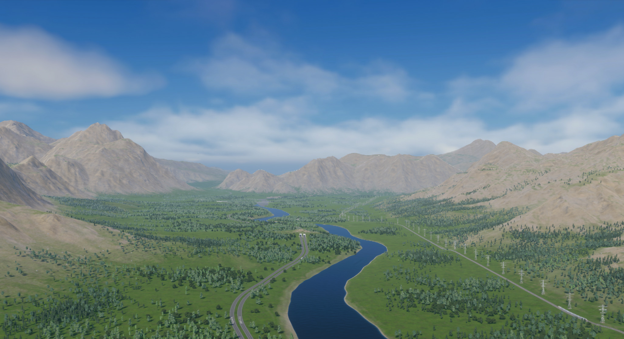 Горная деревня после обновления