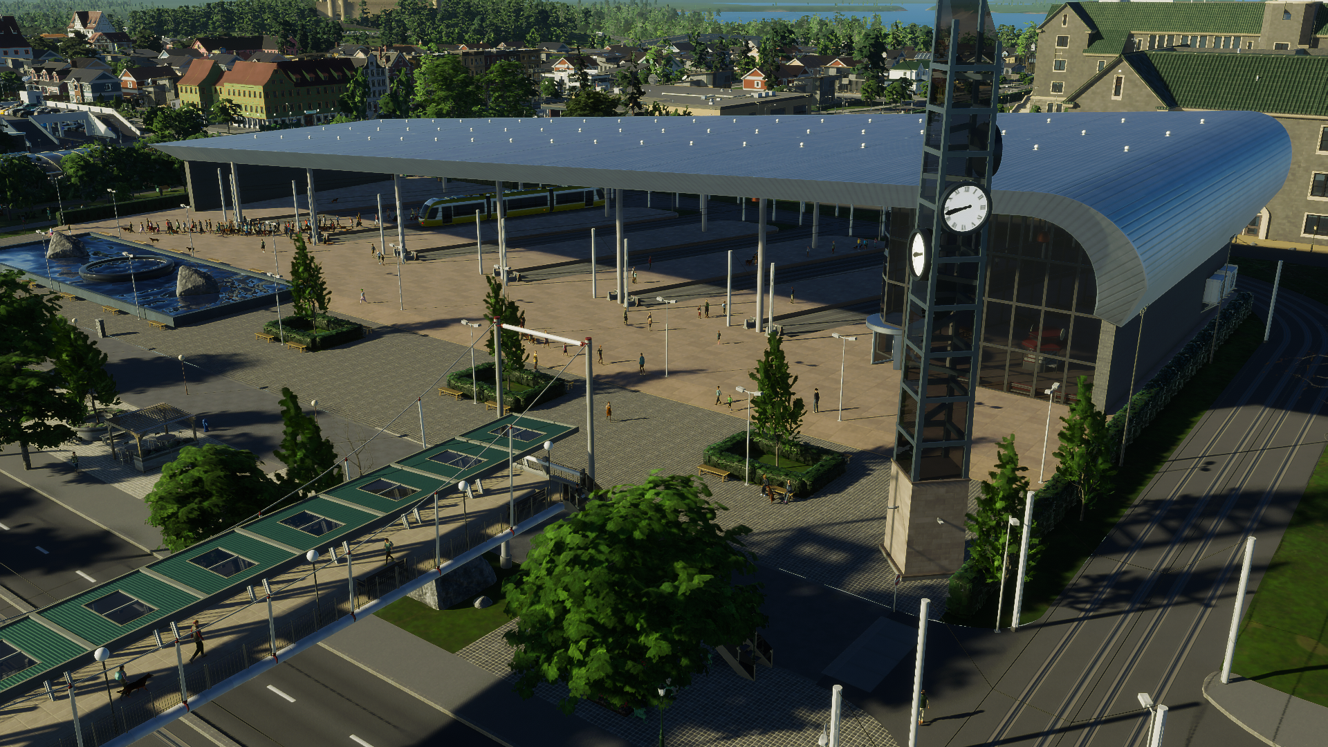 Трамвайный терминал