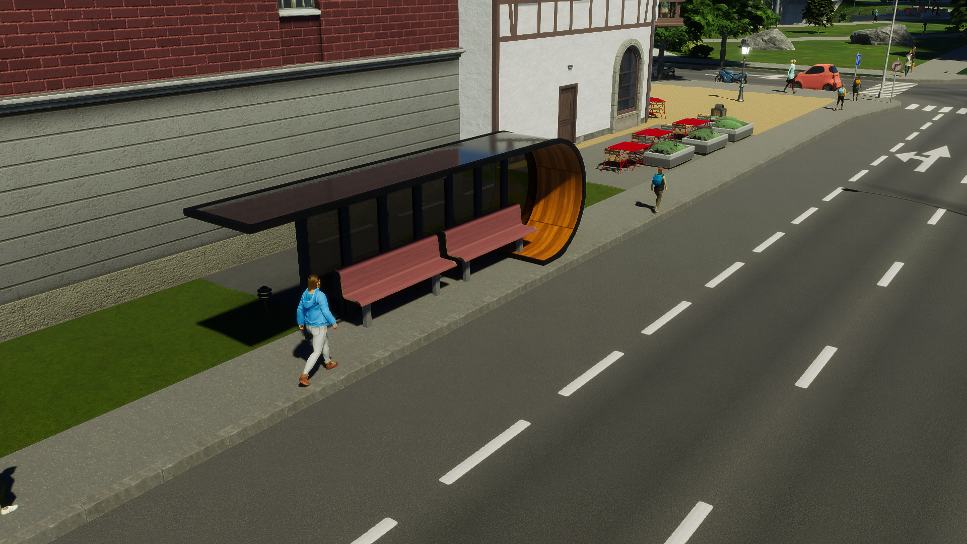 Дизайнерская остановка