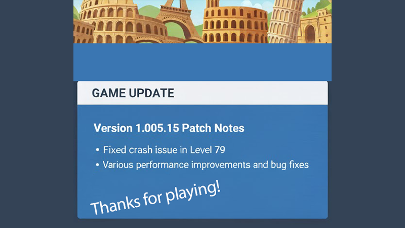 Steam :: Amazing Trip to Europe :: Fixed crash issue in level 79