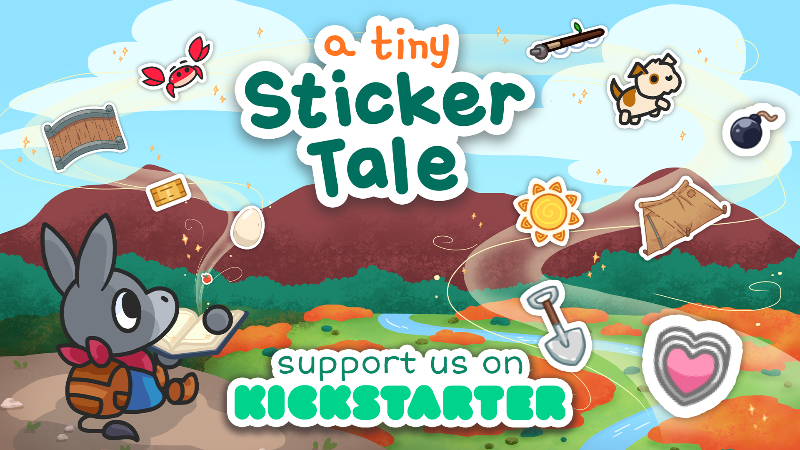 A Tiny Sticker Tale Kickstarter Campaign Now Live Public Demo