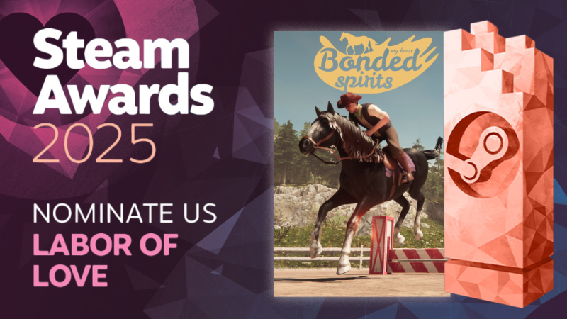 Nominated for the Steam Awards! 🏆