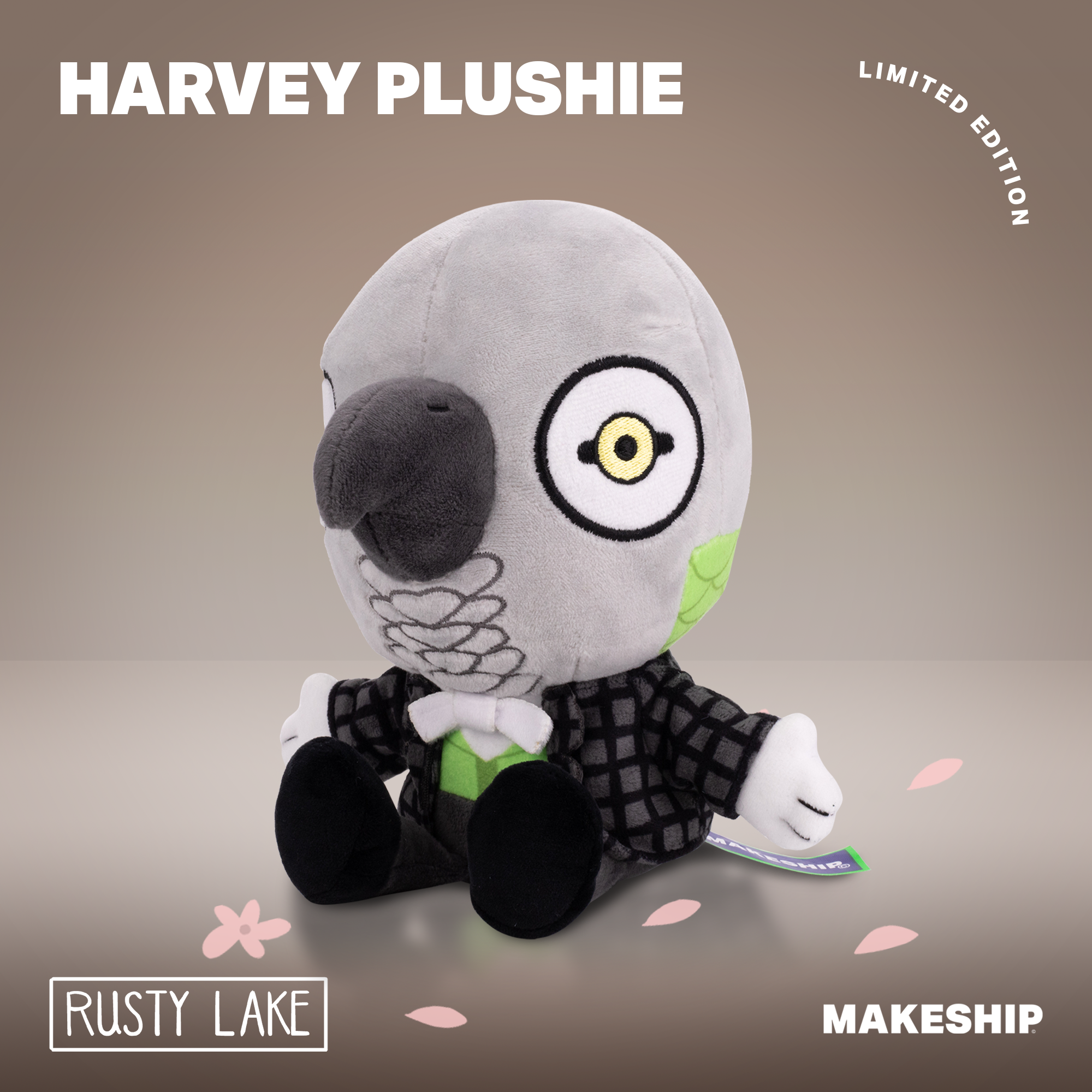 Available Now: The Limited Edition Harvey Plush 💥