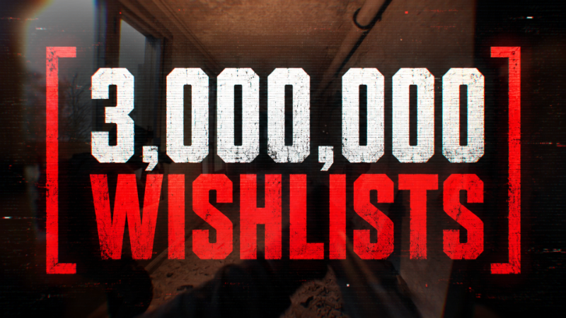 Bodycam Has Reached 3,000,000 Wishlists!