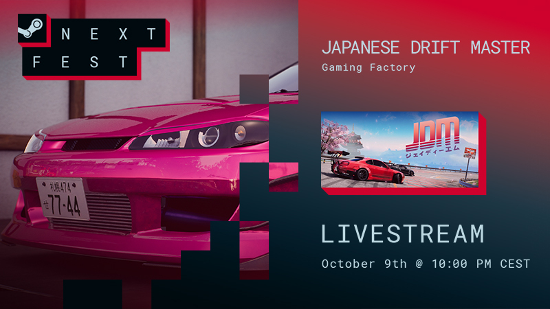 JDM: Japanese Drift Master - Let's Stream! - Steam News