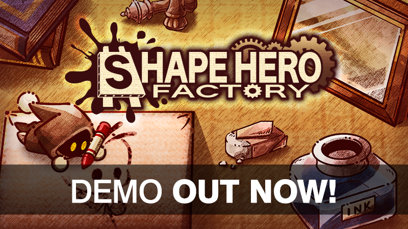 ShapeHero Factory - DEMO version is out! Drop everything and play now ...