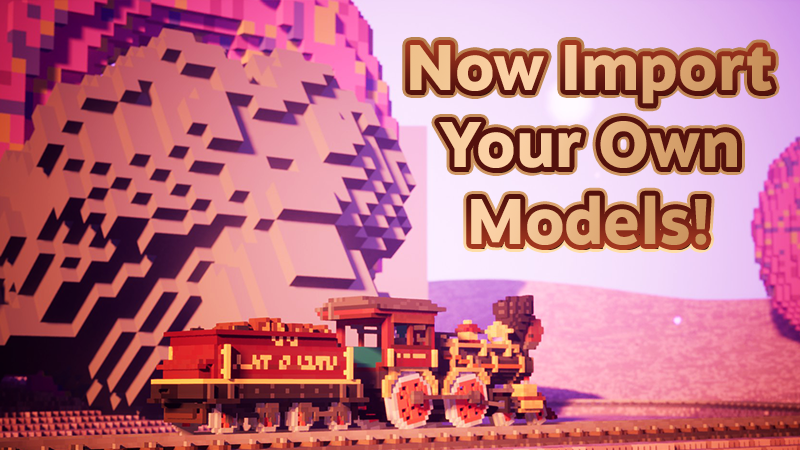 You can now Import your own Models!