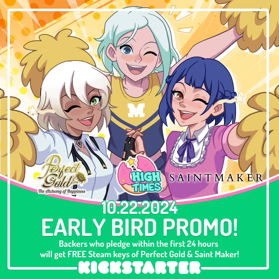 High Times Kickstarter is LIVE!! 🎉🍩