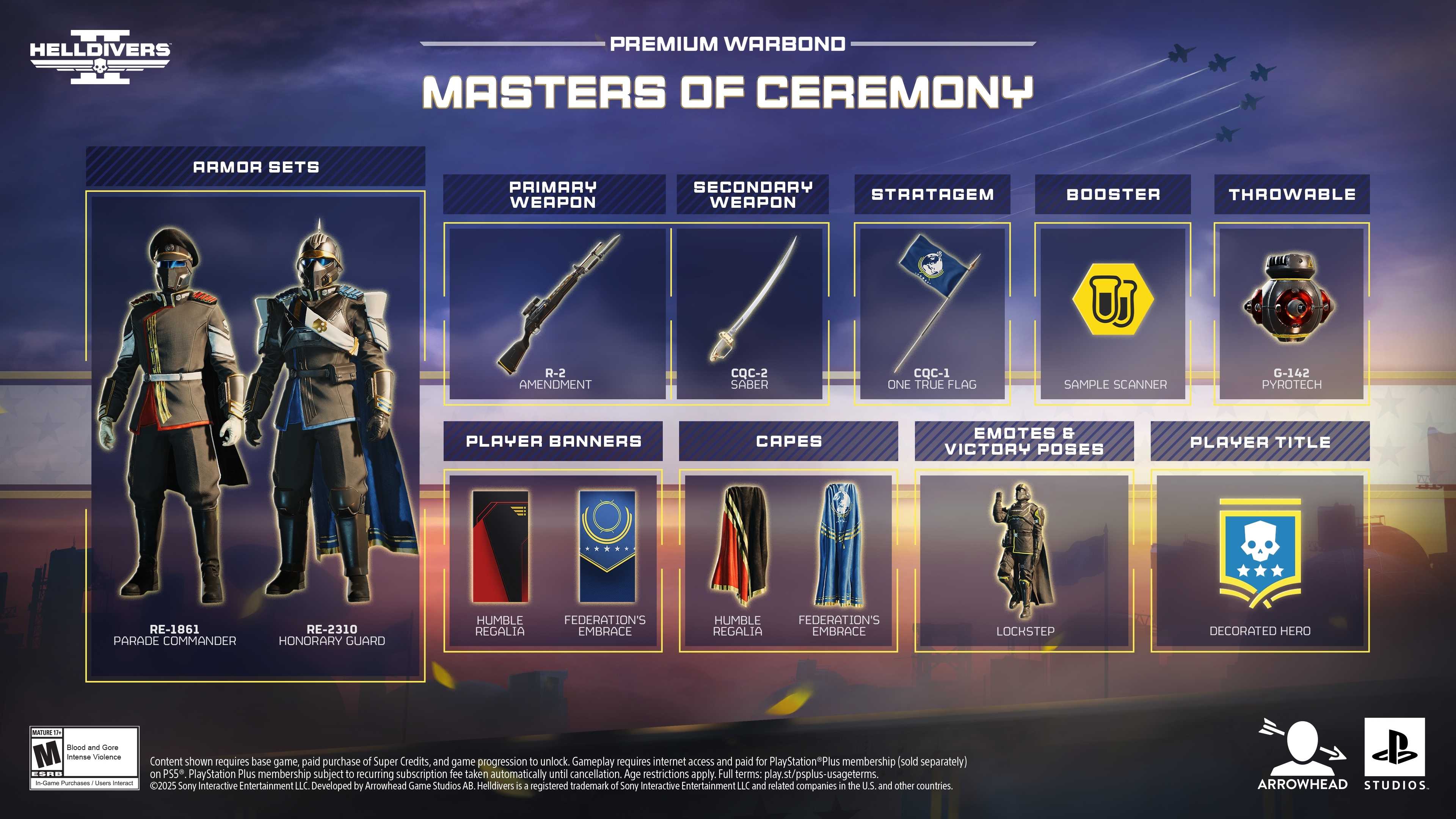 Image 6 from the official post “Helldivers 2 Masters of Ceremony Marches in on May 15”