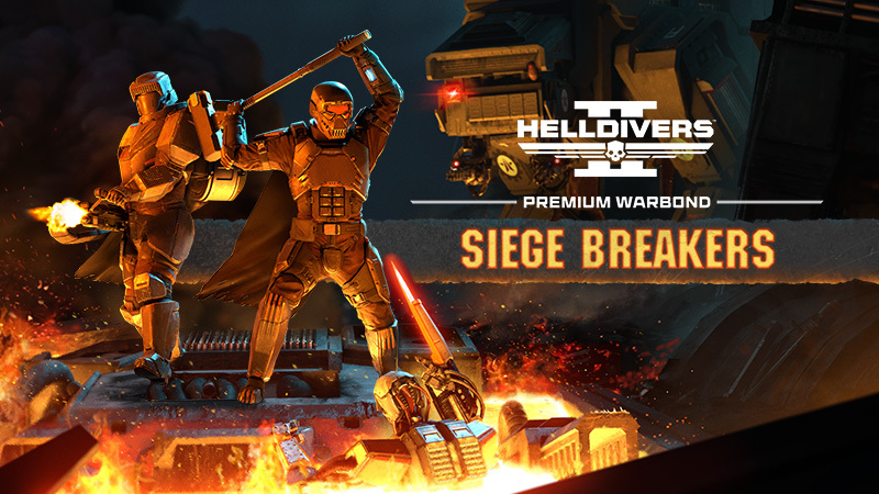 Helldivers break down the barricades with Siege Breakers!