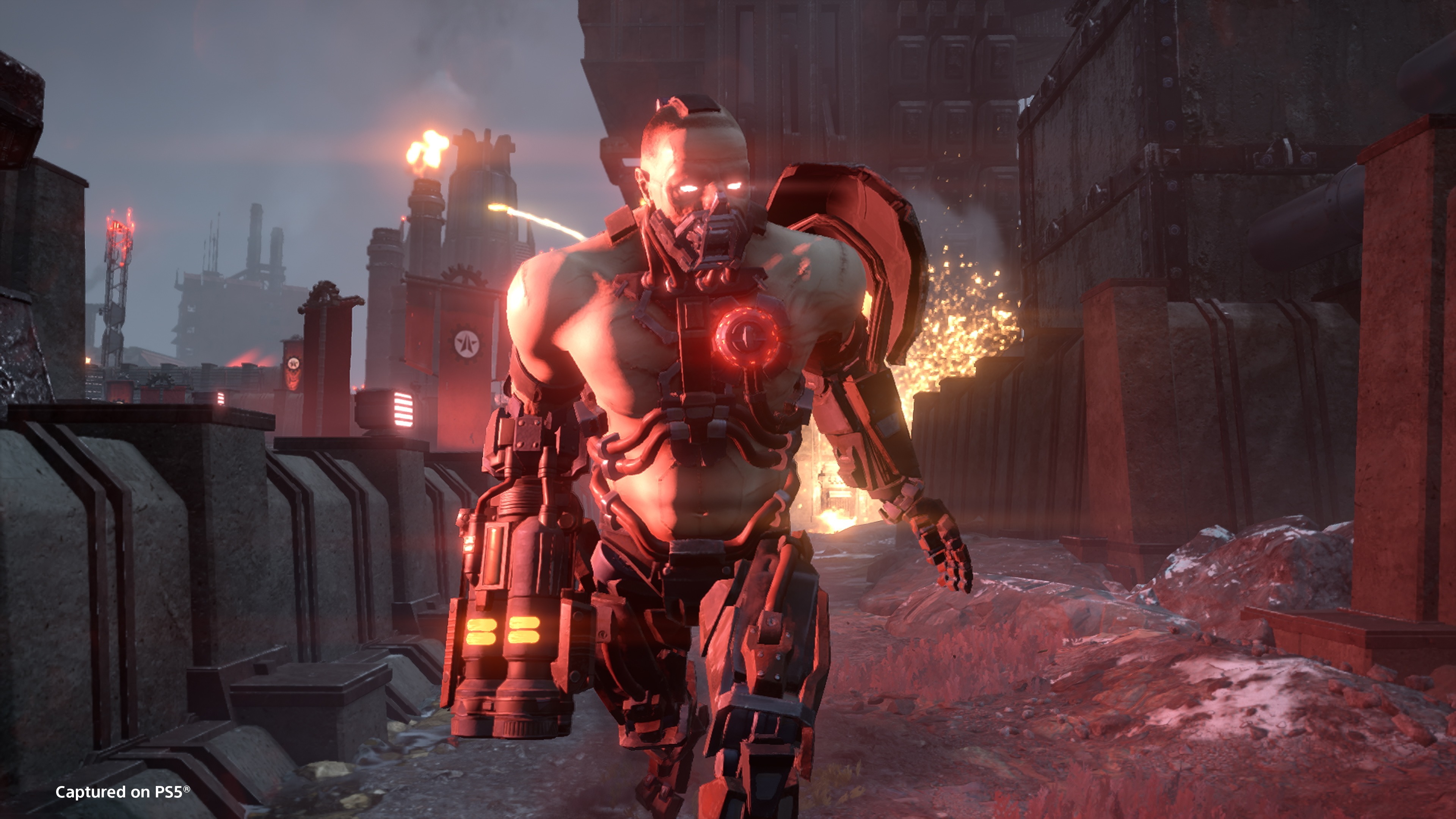 Image 1 from the official post “The Cyborg Threat Reveals itself in Machinery of Oppression”