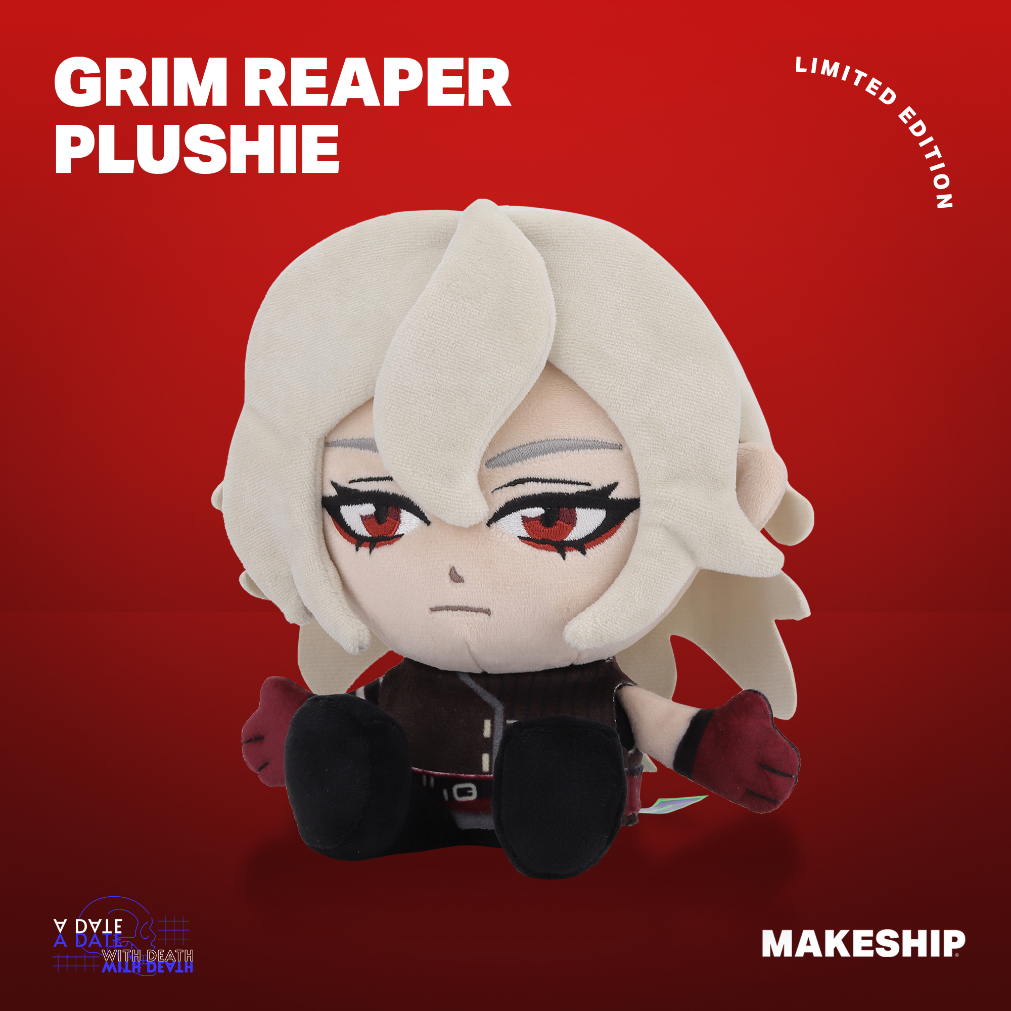 Grim Reaper Plushie Available Now!
