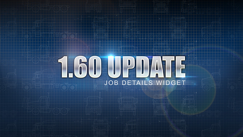 1.60 Update: Job Details Widget