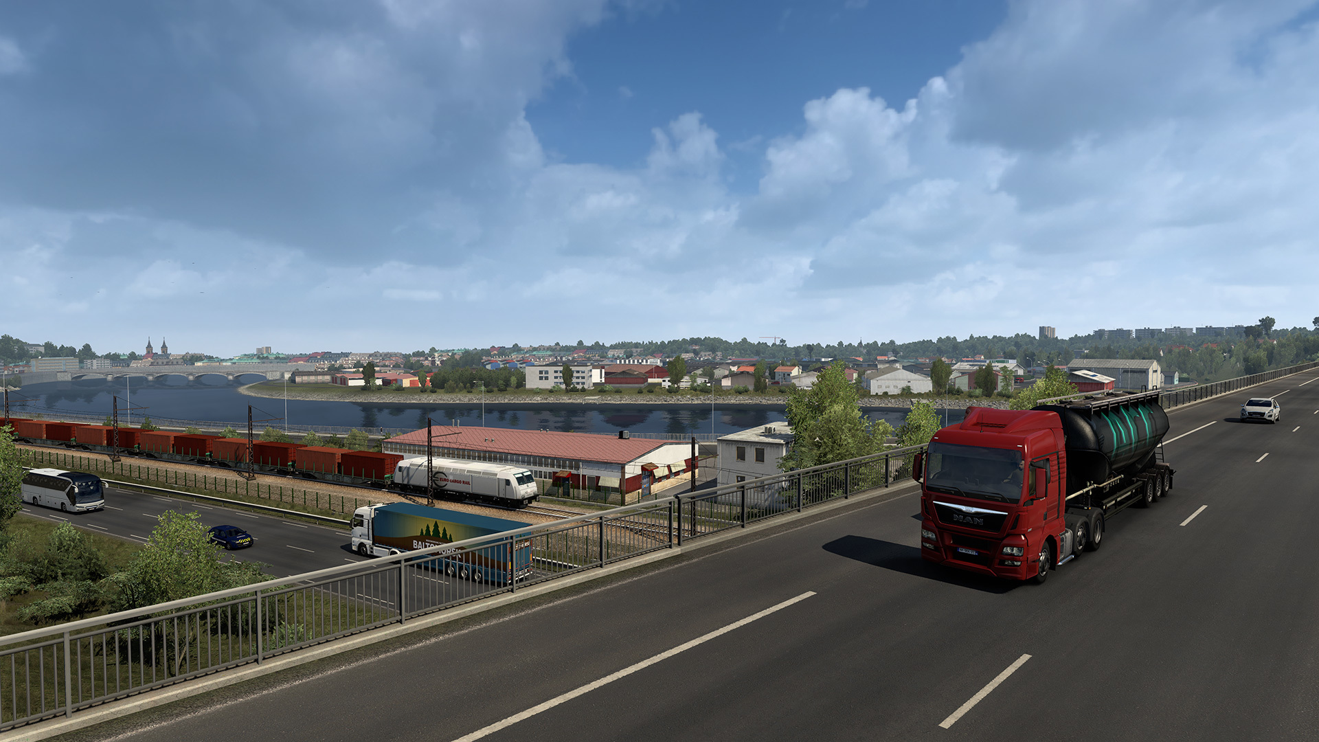 Euro Truck Simulator 2 - Iberia Gameplay Video #2 (TrackIR) 
