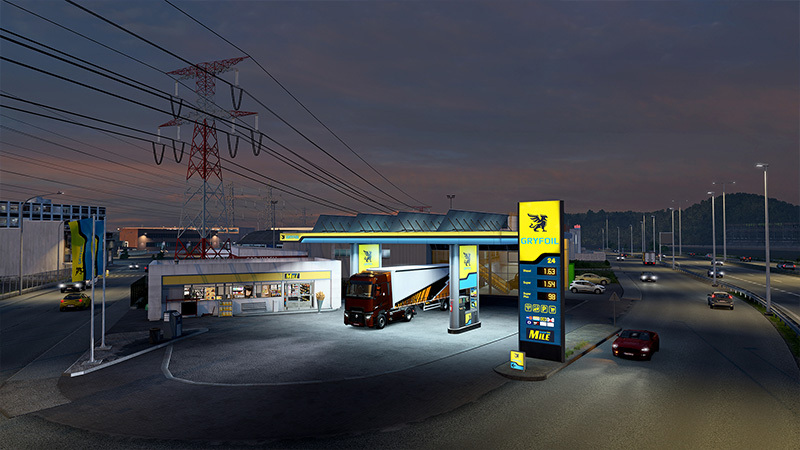 Benelux Rework: Truckstops & Gas Stations