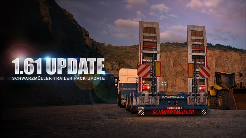 ETS2 1.61 Update: Schwarzmüller Trailer Pack Update