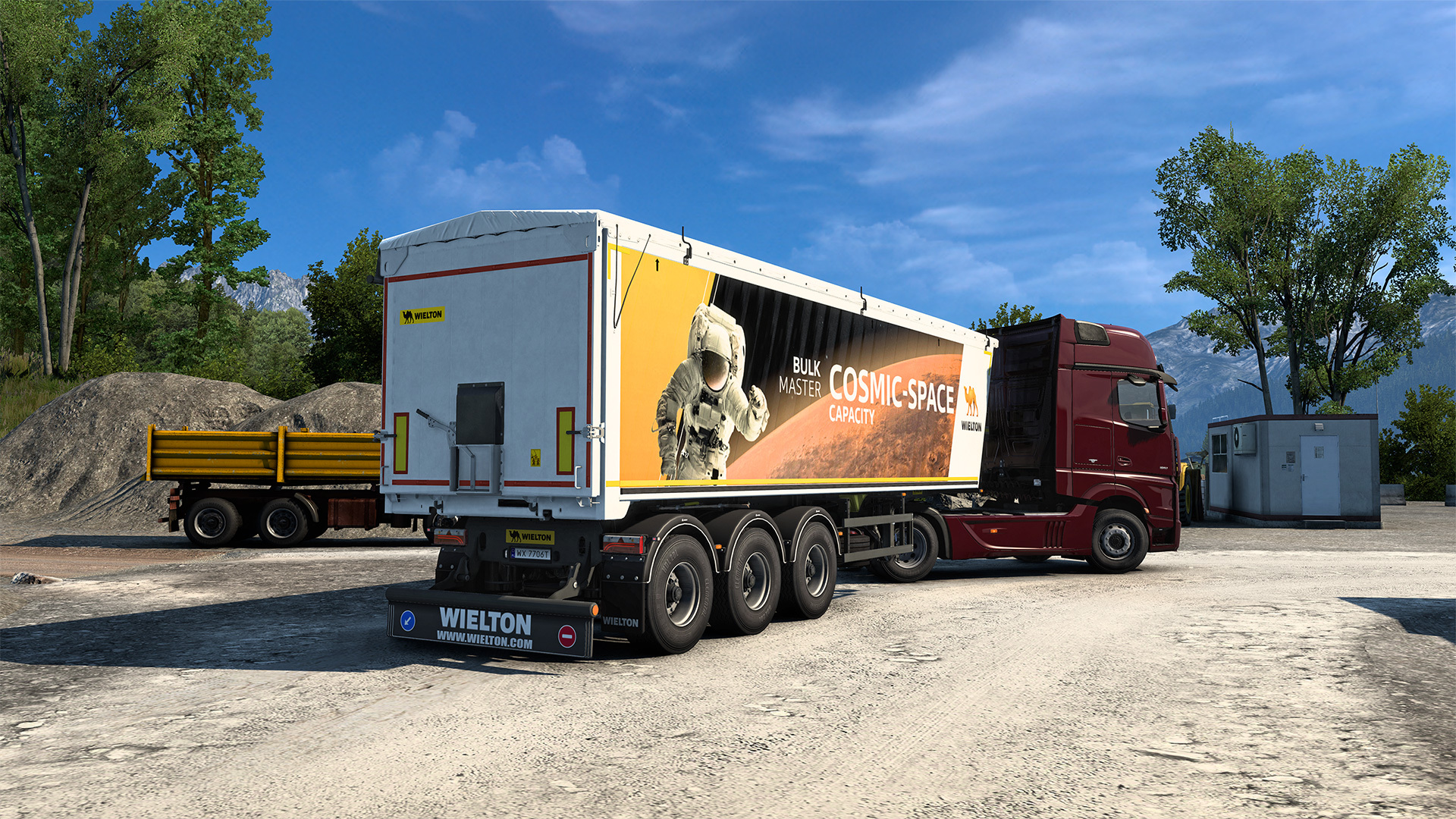 Новый дополнительный набор прицепов для Euro Truck Simulator 2 от Wielton