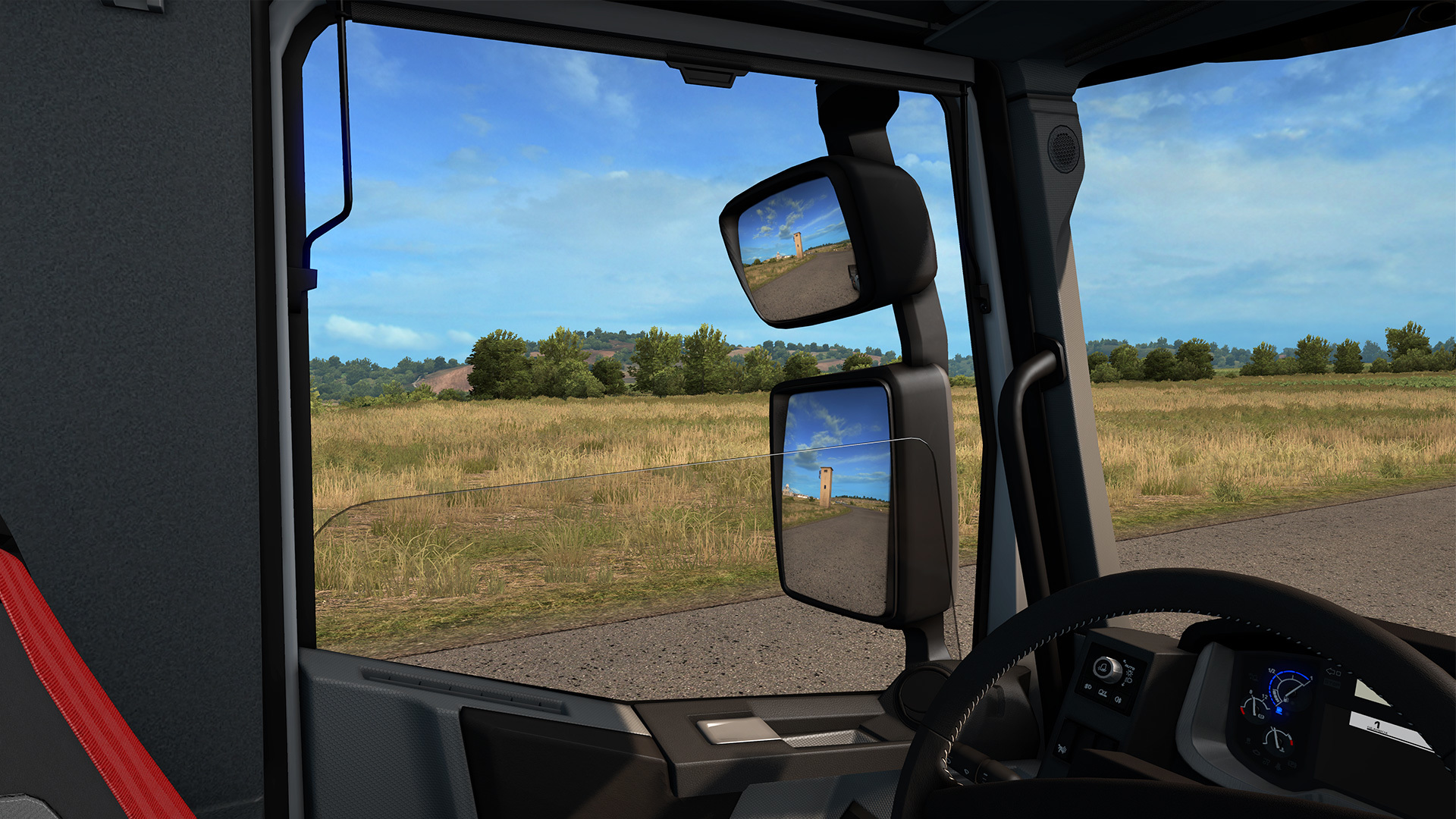 Aura Sync lights the way in Euro Truck Simulator 2